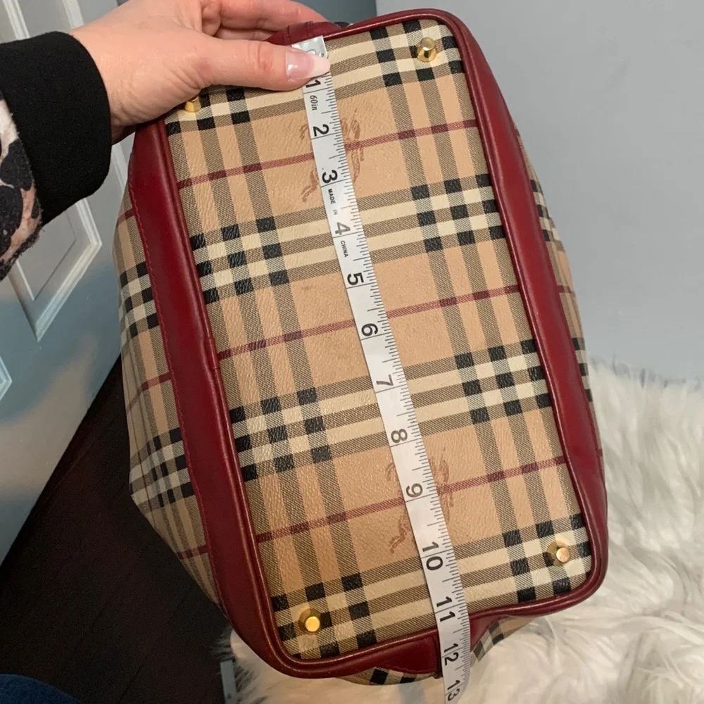 Authentic Burberry slouch 3 way bag